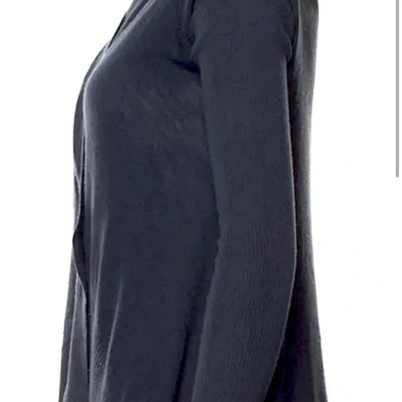 Rick Owens Navy Women's Cardigan - Picture 4 of 6